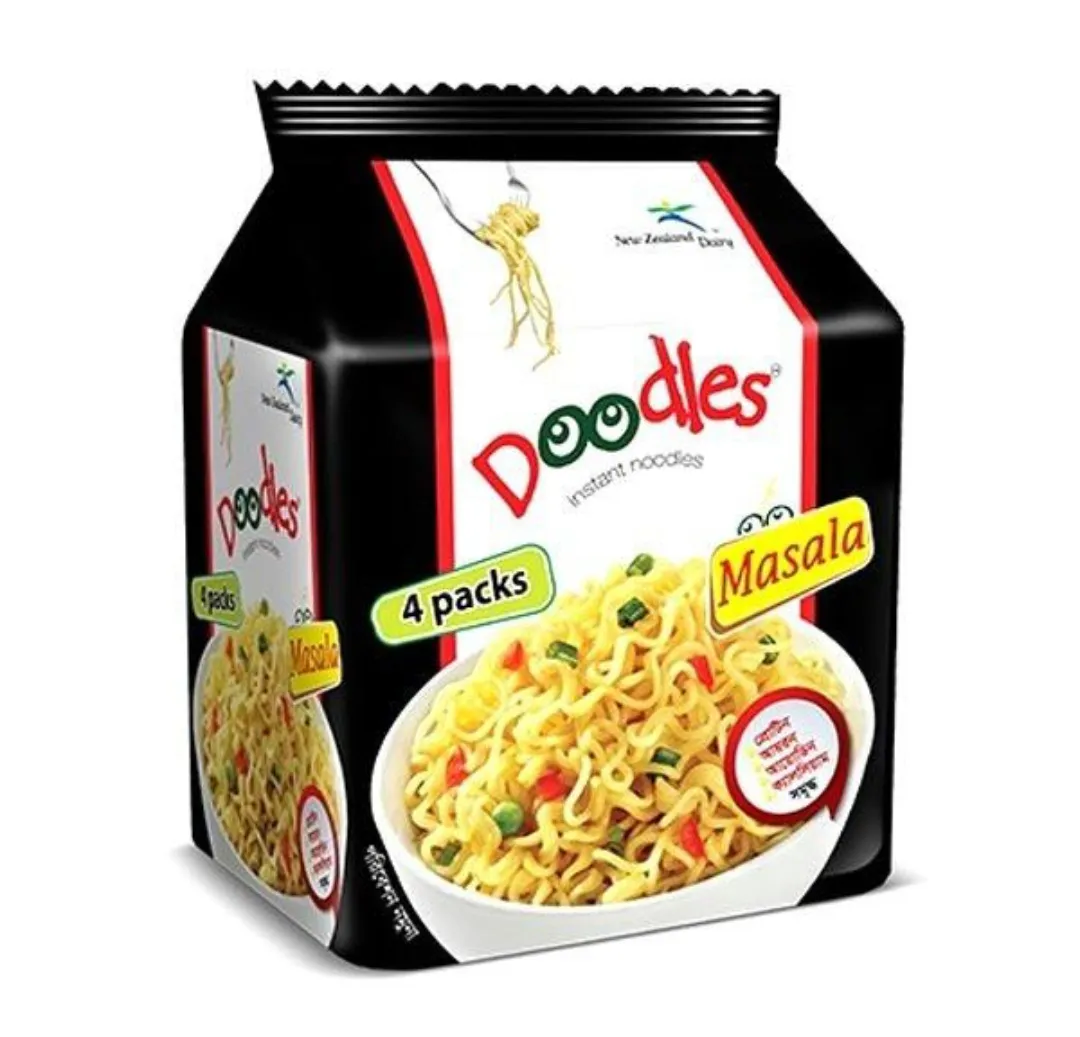 Doodle Black Noodles Masala 4 Packet