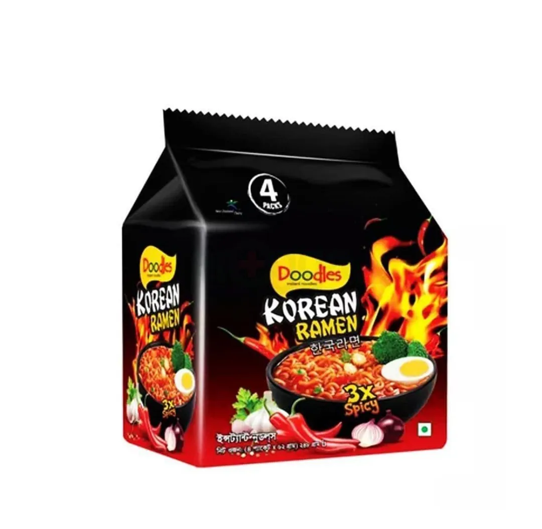Doodles Korean Ramen 4 Packets